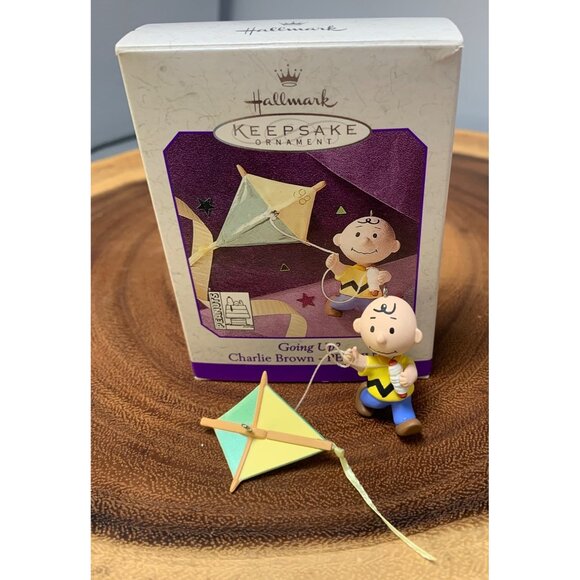 Hallmark Keepsake 1998 Ornament Charlie Brown Kite Peanuts - Picture 1 of 8